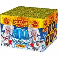Салют Зима-чародейка New РС6021 купить от производителя Русская Пиротехника — Шатура