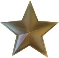 Звезда на памятник состаренная бронза в Шатуре (518501)
