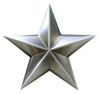 Звезда на обелиск полированная сталь в Шатуре (518474)