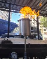 Газовая горелка ГВД 379 10 89 00 ПС (514271) монтаж вечный огонь ø 154 мм. ветроустойчивая  в Шатуре