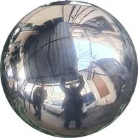 Шар ø 400 мм. полый полированный (517581) сертификат - сфера арт-объект пустотелая  в Шатуре