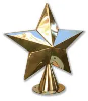 Звезда двусторонне выпуклая ø 350 (517612) сертификат на обелиск - стела памятник мм. пустотелая  в Шатуре