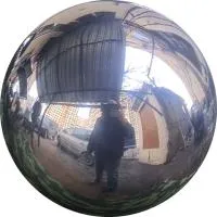 Шар ø 450 мм. полый полированный (517582) производство - сфера арт-объект пустотелая  в Шатуре