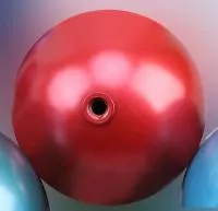 Ёлочный шар красный (518840) ∅ 500 мм. Шатура