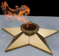 Звезда ø 800 мм. (1631) сертификат комплект горелка ГВД 379 10 89 00 ПС вечный огонь пустотелая  в Шатуре