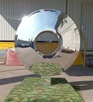 Линза арт объект (519058) ∅ 1000 сталь AISI304 Шатура 
