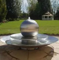 Водопад - сфера 3D (518904) ∅ 850 мм. Шатура 