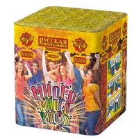 Салют Много-Много Радости New РС6336 купить от производителя Русская Пиротехника — Шатура