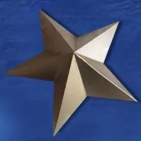 Звезда на обелиск латунь (197203) поставка - стела памятник ø 600 мм. пустотелая  в Шатуре
