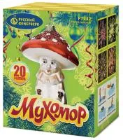 Батарея салютов Мухомор. Купить Батарея салютов Мухомор Р7232 — магазин продажа салютов недорого —  Шатура, производитель Русский фейерверк - Русская пиротехника, доставка по России  +7 963 711 89 03 — Шатура | shatura.piroclub.ru