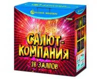Фейерверк Салют-компания Р7318 купить от производителя Русский Фейерверк — Шатура