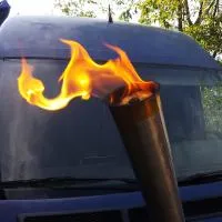 Факел сценический левкой (197153) сертификат жидкость факелы ø 135 мм. ветроустойчивая  в Шатуре