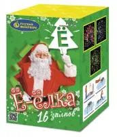 Батарея салютов Ё-Ёлка Р7062 купить от производителя Русский Фейерверк — Шатура