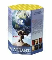 Батарея салютов Атлант. Купить Батарея салютов Атлант Р7054ФМ — магазин продажа салютов недорого —  Шатура, производитель Русский фейерверк - Русская пиротехника, доставка по России  +7 963 711 89 03 — Шатура | shatura.piroclub.ru