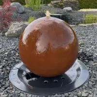 Фонтан кортеновская сталь (518909) ∅ 750 мм. Шатура 